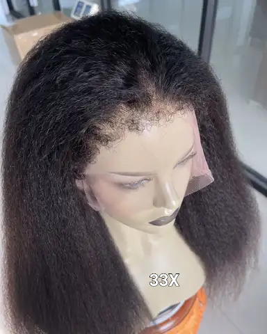 CURLY WIG WITH KINKY BABY HAIR