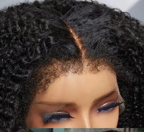 CURLY WIG WITH KINKY BABY HAIR