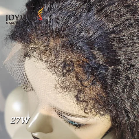 CURLY WIG WITH KINKY BABY HAIR