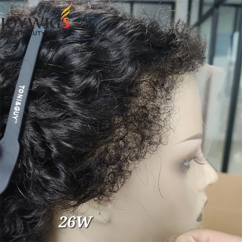 PERRUQUE CURLY AVEC BABY HAIR CRÈPUS