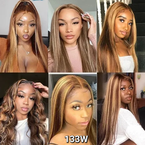 LONG STRAIGHT CHESTNUT / HONEY WIG