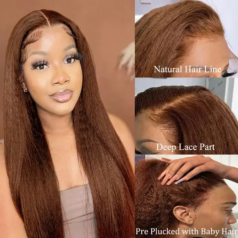 BROWN YAKI WIG