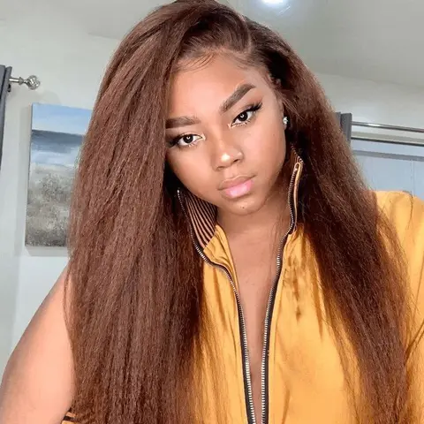 BROWN YAKI WIG
