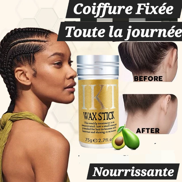 Le baton de cire pour cheveux