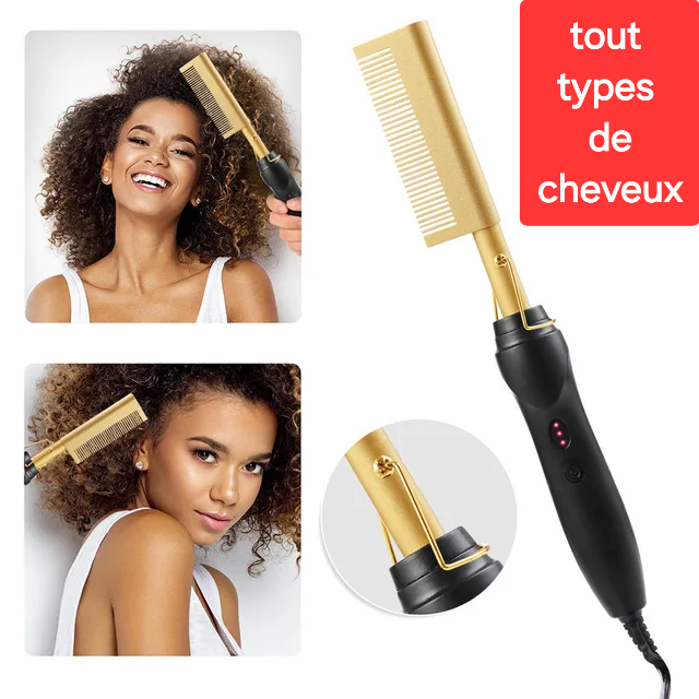 HEATED STRAIGHTENER COMB