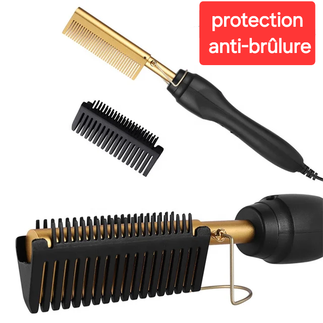 HEATED STRAIGHTENER COMB