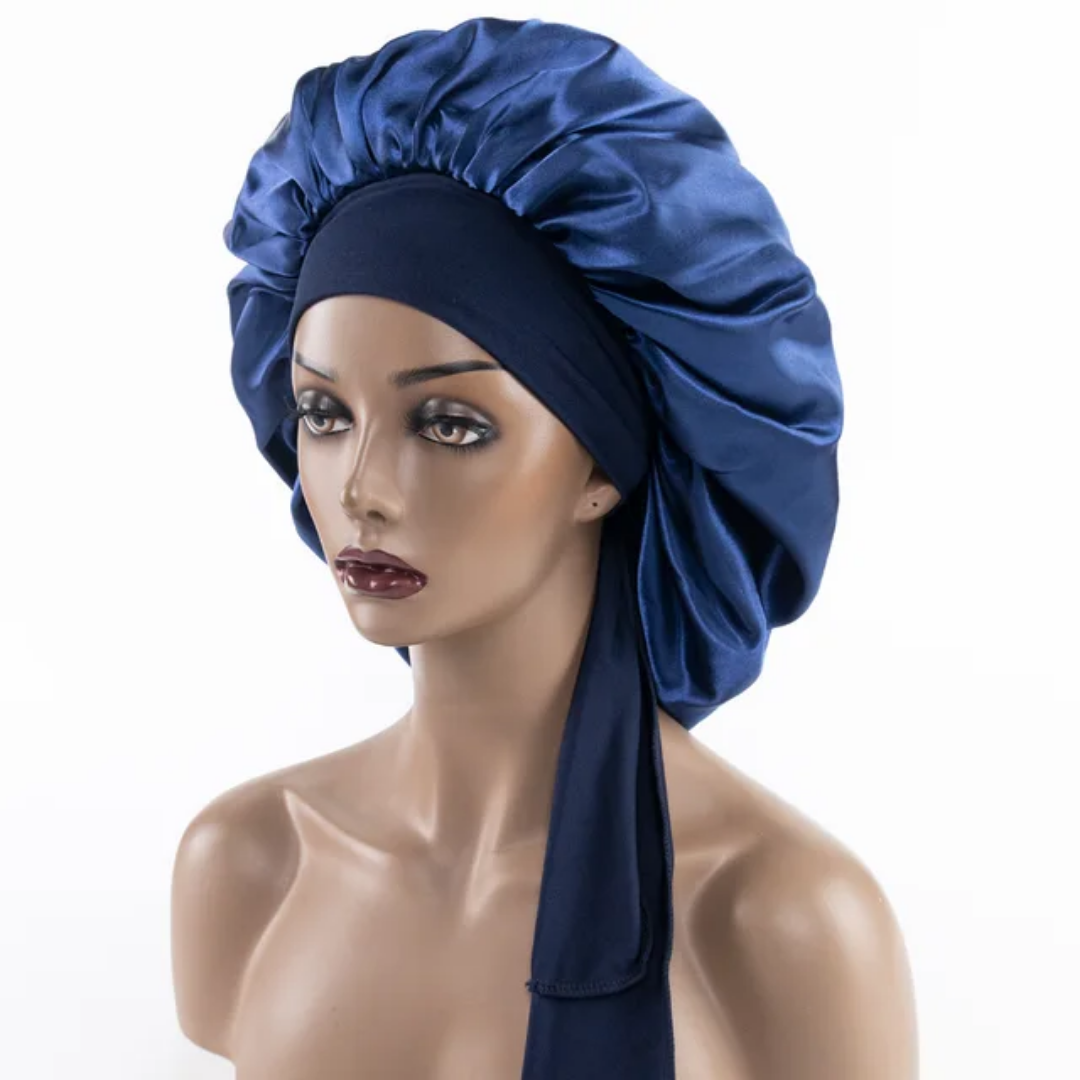 BONNET EN SATIN POUR CHEVEUX