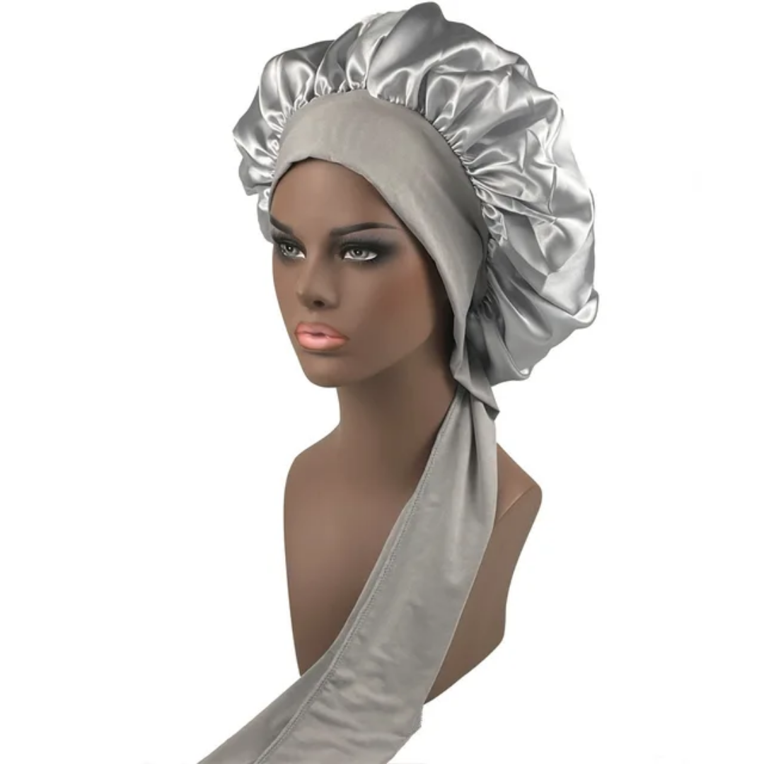 BONNET EN SATIN POUR CHEVEUX