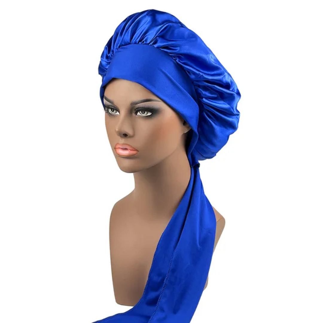 BONNET EN SATIN POUR CHEVEUX