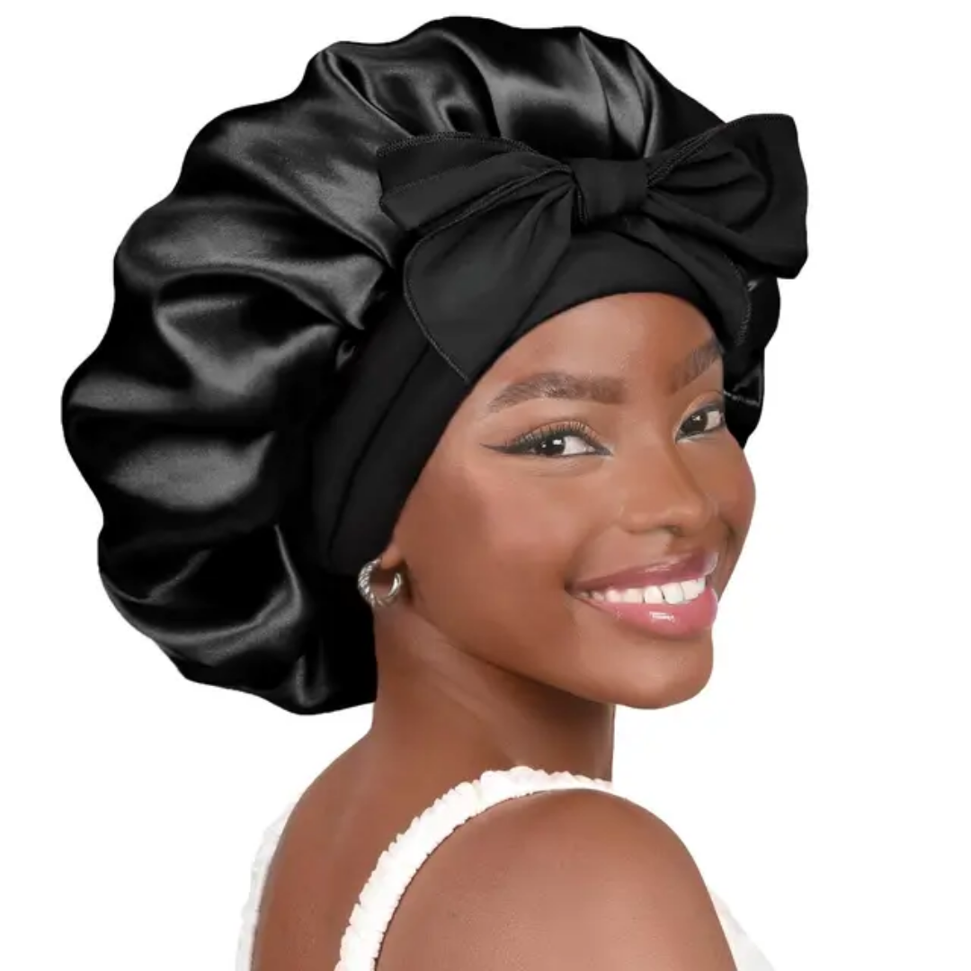 BONNET EN SATIN POUR CHEVEUX