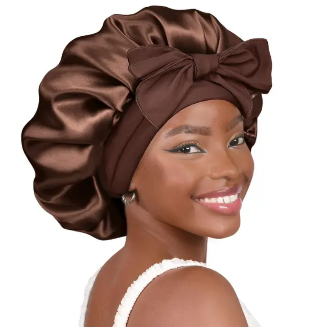 SATIN HAIR BONNET