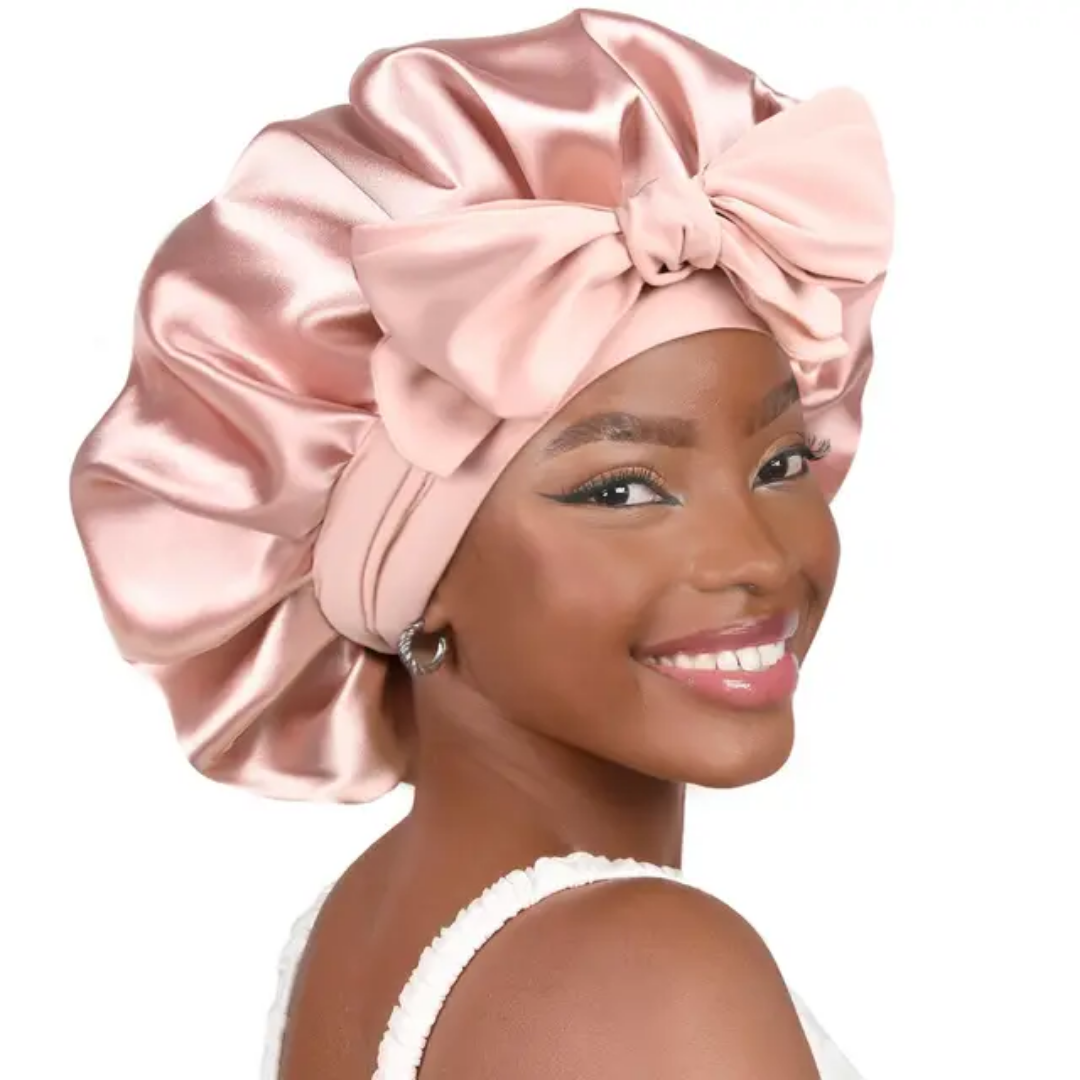 BONNET EN SATIN POUR CHEVEUX