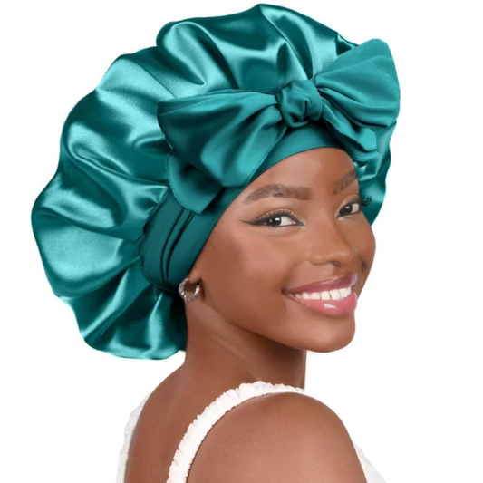 BONNET EN SATIN POUR CHEVEUX