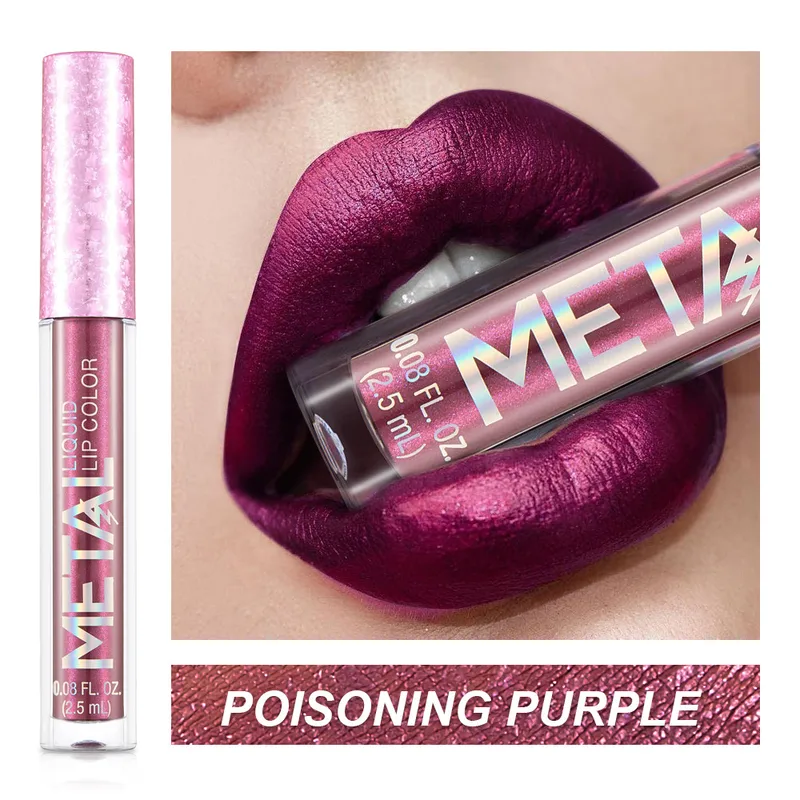 Rouge à lèvres Mètal Liquide Waterproof