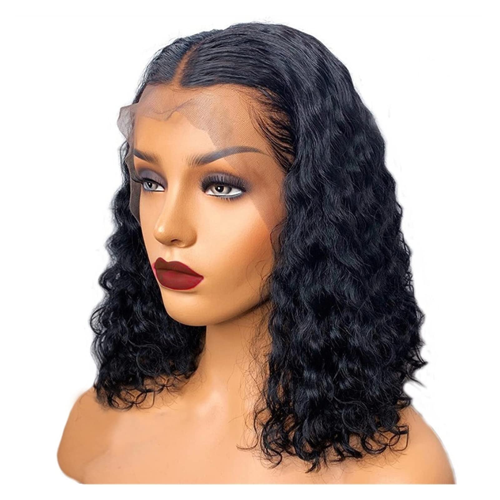 Perruque Bob curly