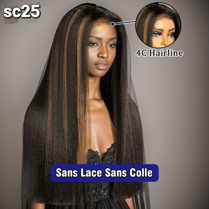 KINKY 2 COLORS WIG