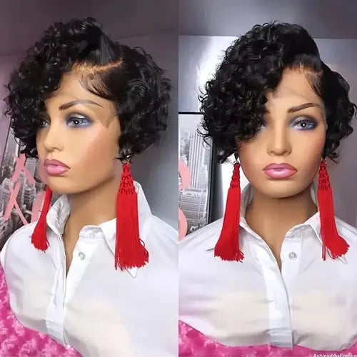 Curly Pixie Wig
