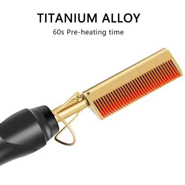 HEATED STRAIGHTENER COMB