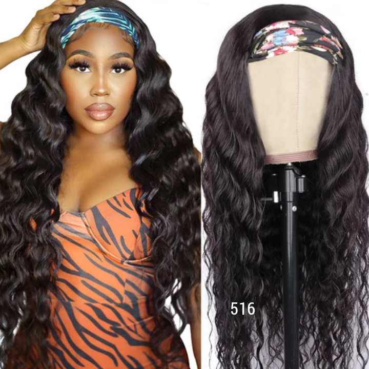 PERRUQUE À BANDEAU BODY WAVE