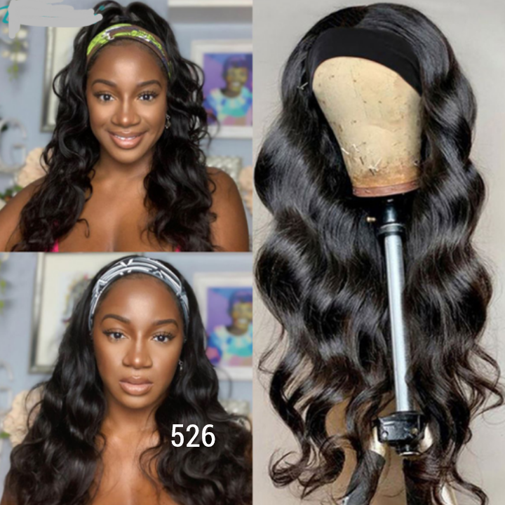 PERRUQUE À BANDEAU BODY WAVE