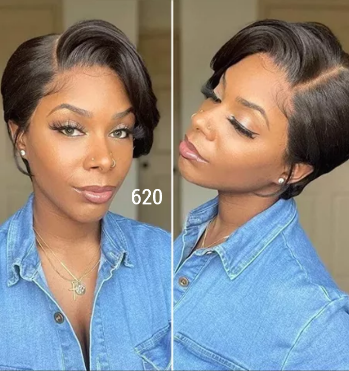 SHORT STRAIGHT PIXIE WIG