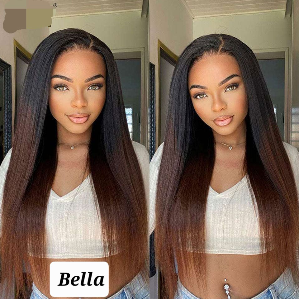 KINKY STRAIGHT WIG 1B/HONEY