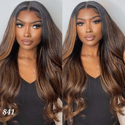 1B/HONEY BODY WAVE WIG