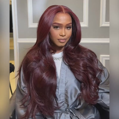 LONG COLORFUL BODY WAVE WIG