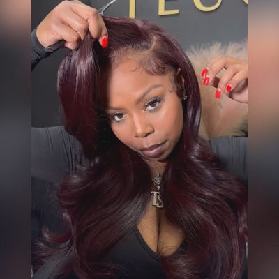 LONG COLORFUL BODY WAVE WIG