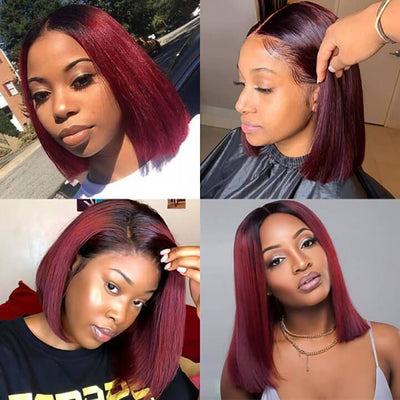 STRAIGHT BOB WIG 1B/30