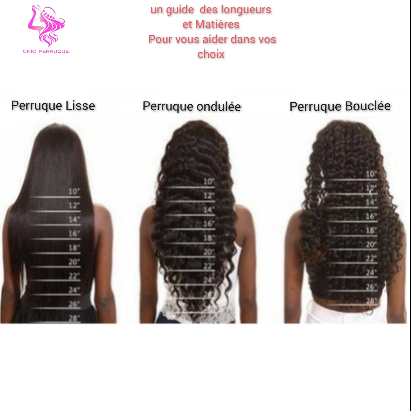 Perruque Deep Wave Sans Colle