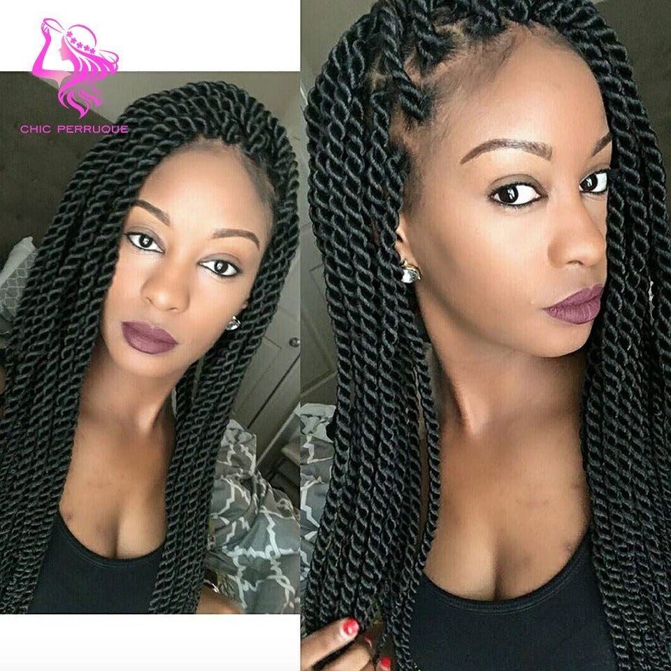 Perruque en Nattes twists