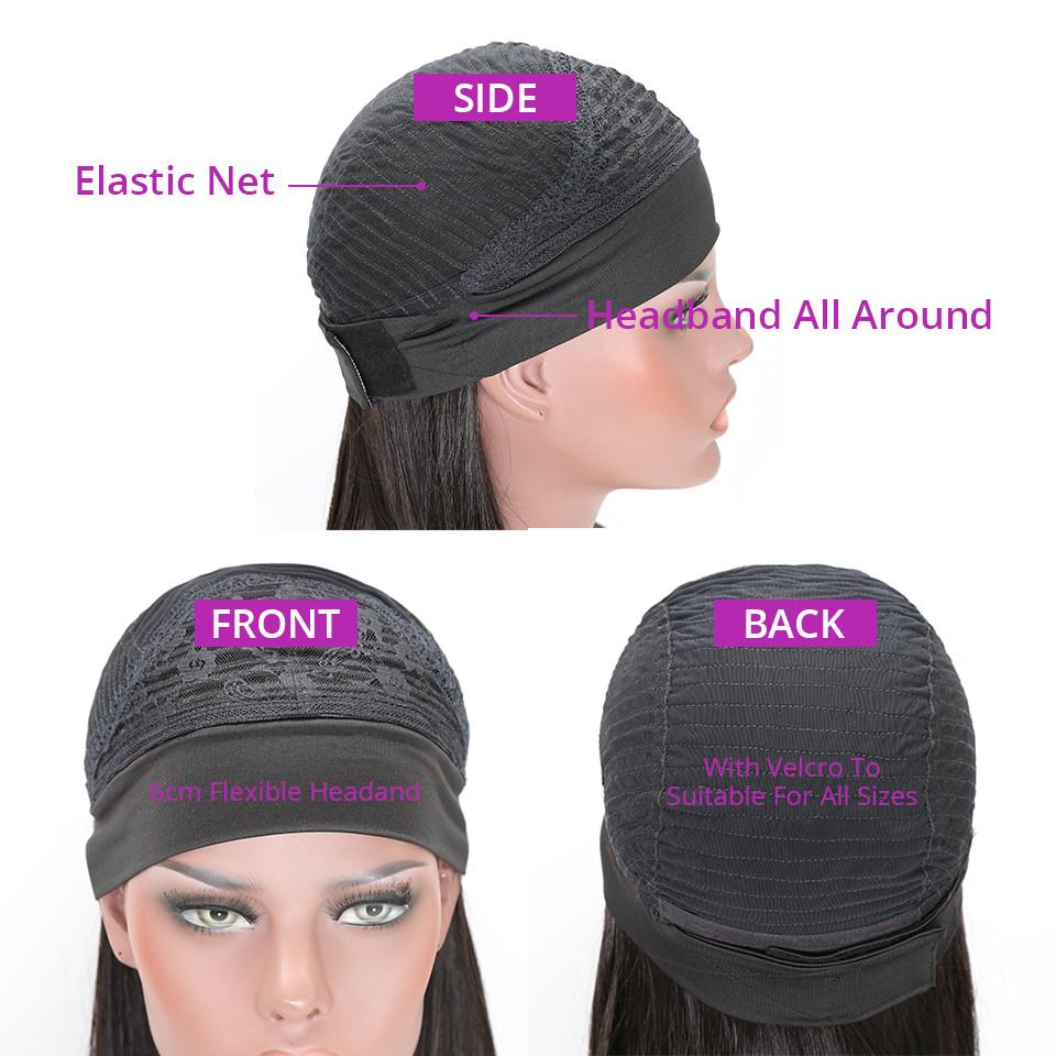 DEEP WAVE HEADBAND WIG